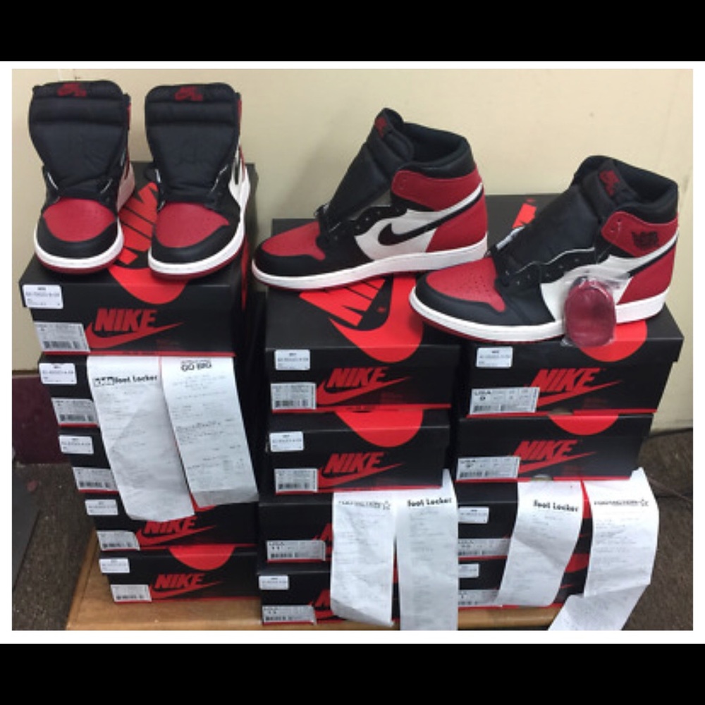 OG Bred toe 1’s